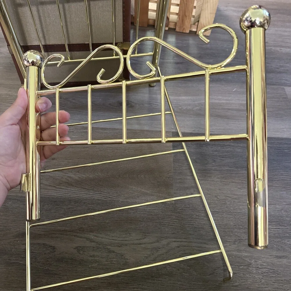 American Girl Samantha Parkington Brass Metal Bed Frame ONLY